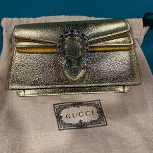 Gold Gucci Dionysus Mini